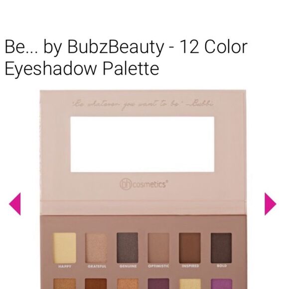 BH Cosmetics Be... by BubzBeauty Eyeshadow & Face Palette โ EUC - Picture 4 of 5